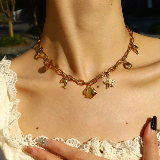 Sealife necklace