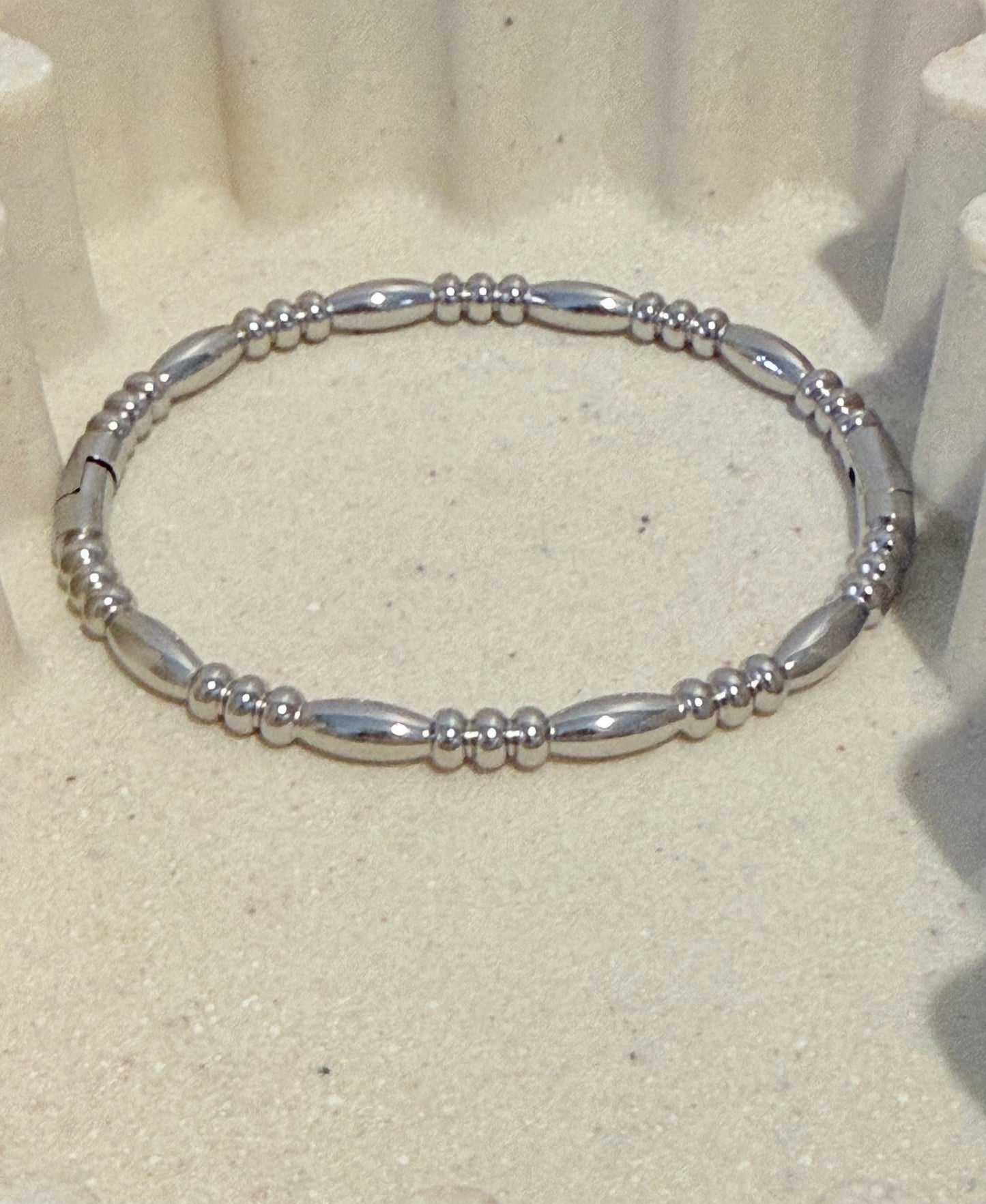 Niva Silver Cuff bangle