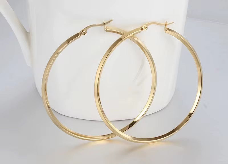 Gold Hoops