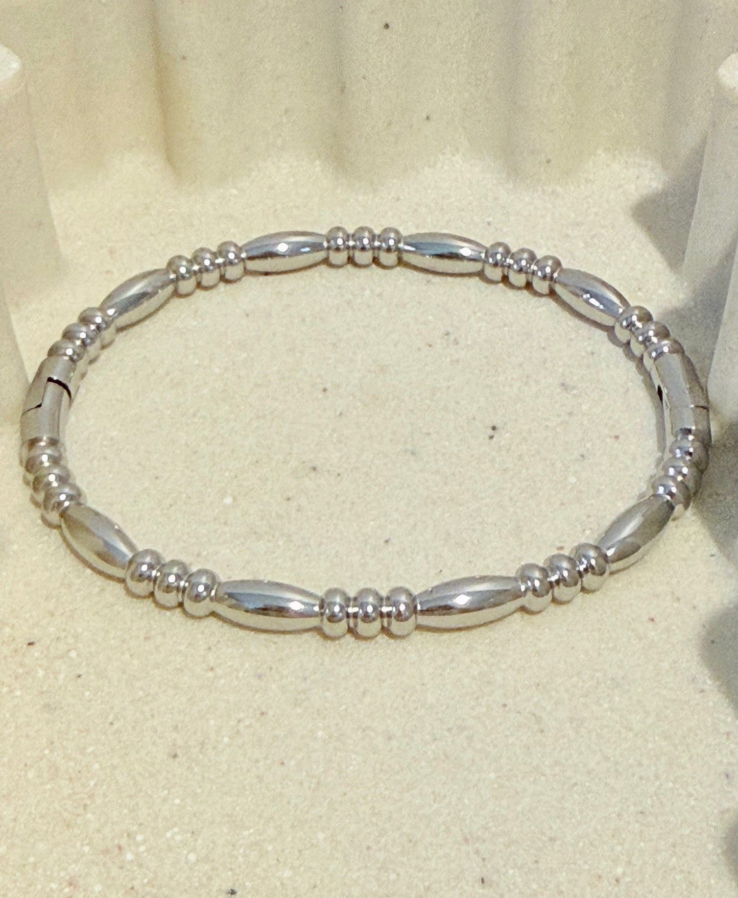 Niva Silver Cuff bangle