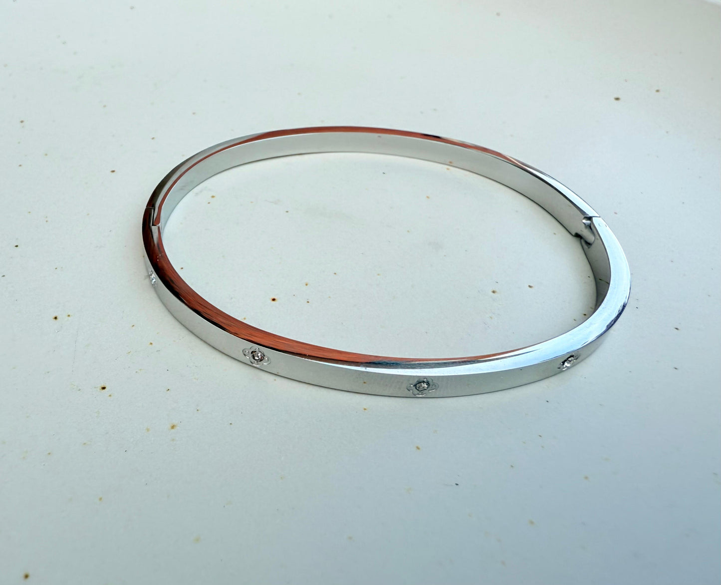 Luxe Silver bangle